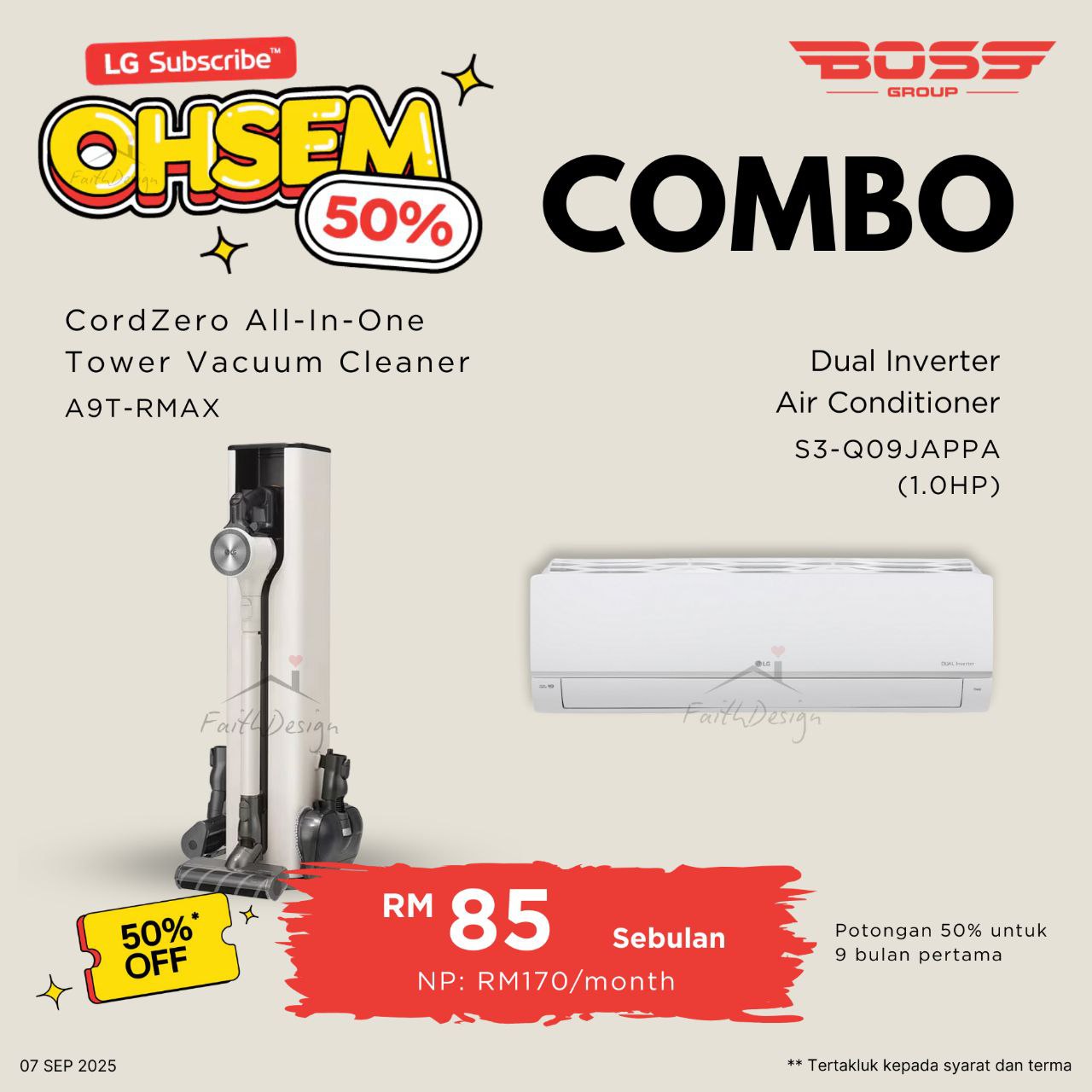 Vacuum & AC Combo